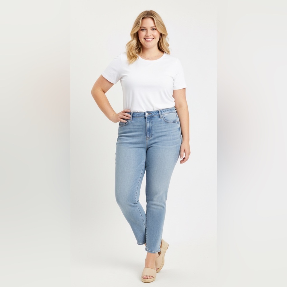 Talbots Light Blue -  Slim Ankle Jean